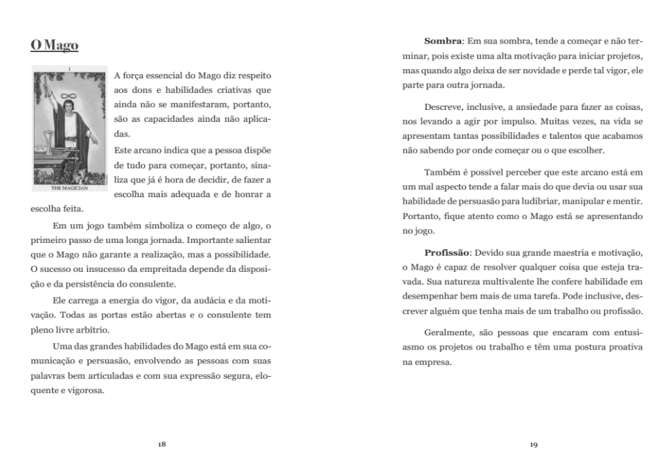 Guia Master do Tarô: Áreas da Vida